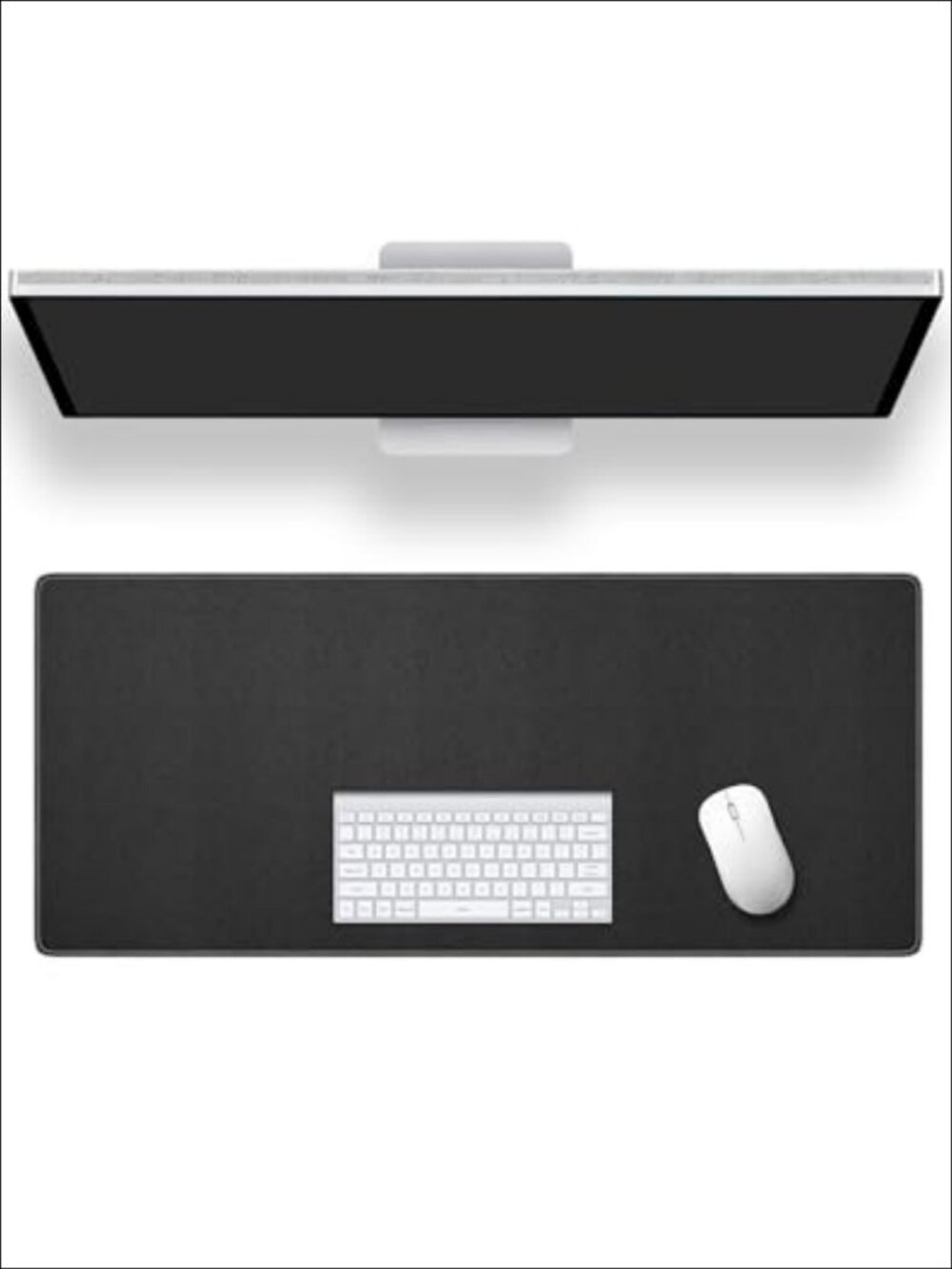 Non-Slip Extended Desk Mat Stitched Edge Large Mouse Pad